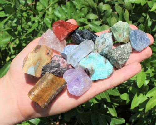 Gemme di Artigiani Misti sfusi da 1000 carati Cristallo Naturale Grezzo Grezzo Decorazione della Stanza