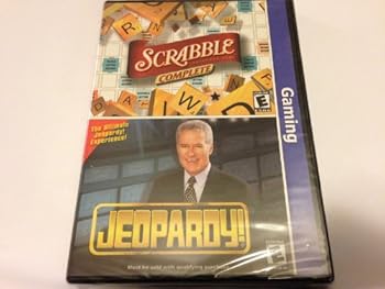 CD-ROM Scrabble Complete/Jeopardy 2003 Book