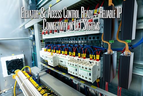 Image of PoE Powered Ethernet Extender Over 2-Wire or Coax | Master Side PD - No Local Power Needed | Up to 800 m (500 m PoE) | LAN & PoE Repeater Booster Bridge | DIN-Rail or Wall Mount
