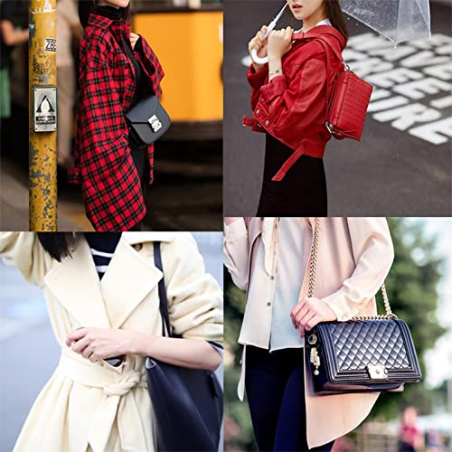 Weprosofs Cute Keychains For Women, Key Chains For Car Keys Keychain Accessories Perfume Bottle With Pearl Strands & Bowknot, Keyring Crafts Hangings For Car Accessories Handbag Decorations (Black) #TOP5