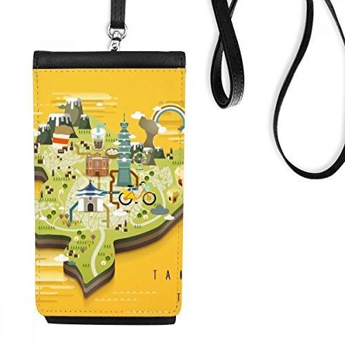 Bourse en cuir suspendu Taipei, le mini sac bandouli&egrave;re pour vos escapades urbaines