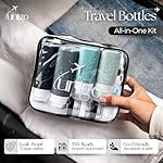 unigo 30pack Full Set TSA Approved Travel Bottles for toiletries, Travel Size Containers for Toiletries, Refillable Leakproof Shampoo and Conditioner Bottles, Toiletry Containers (Gray) - Image 5