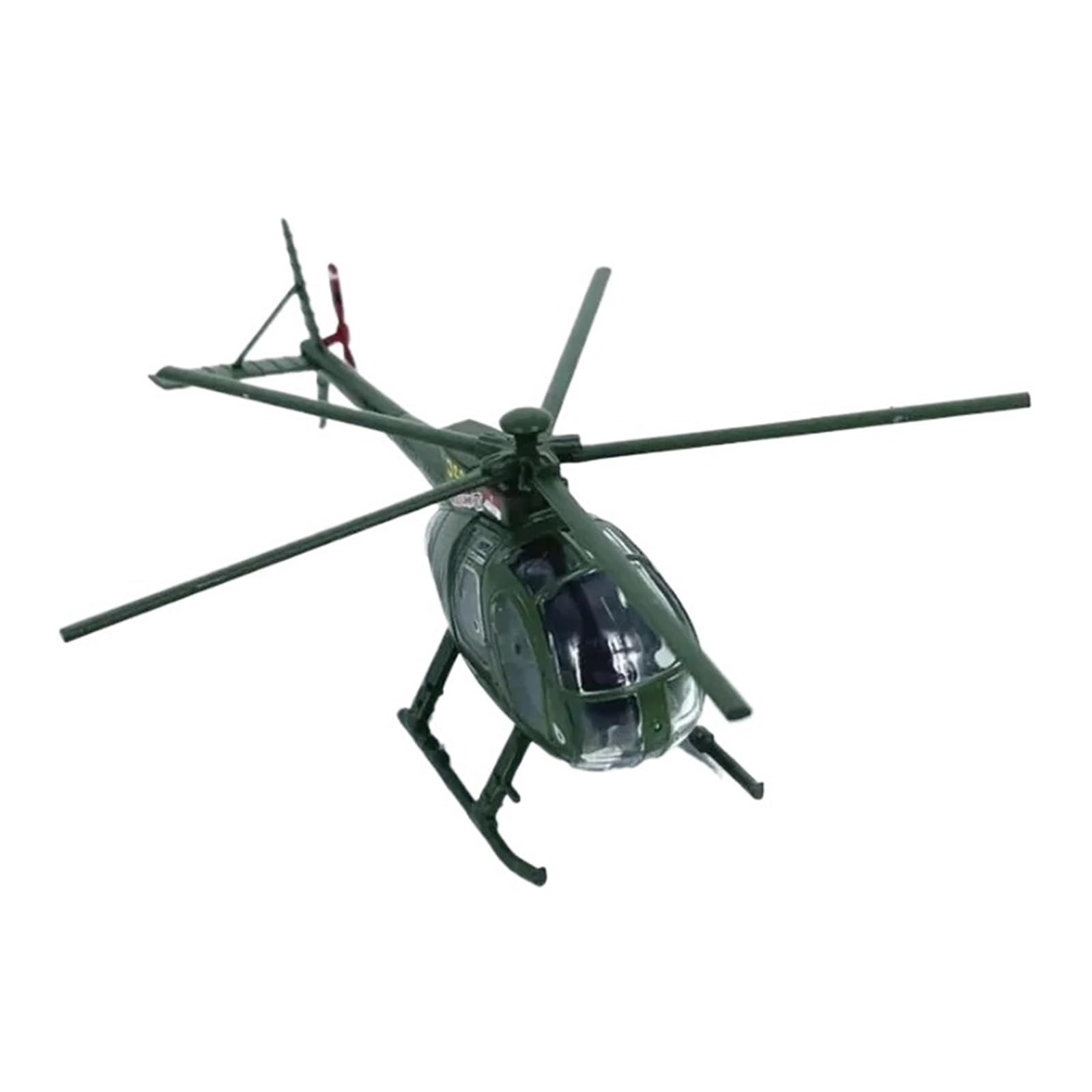 Helicóptero OH-6A de colección mini avión para decorar escritorio 8