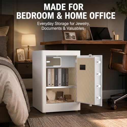 Image of TIGERKING Home Safe with Touchscreen Digital Lock, 2.05 Cu Ft