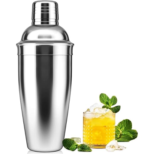 finality Cocktail Shaker with Strainer
