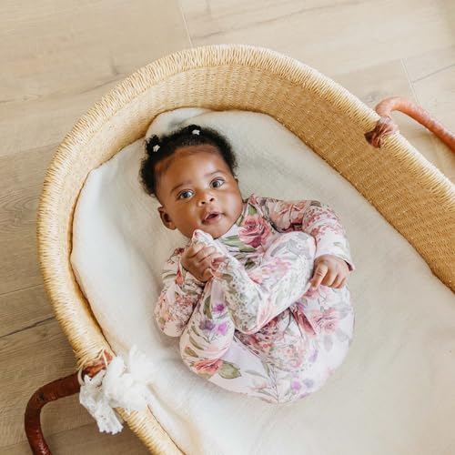 Image of Copper Pearl, Deborah Bamboo Zip-Up Footie 3-6 Months