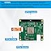 GeeekPi AI HAT+ Build-in Hailo AI Accelerator with Metal Case & Active Cooler for Raspberry Pi 5 (13 Tops)