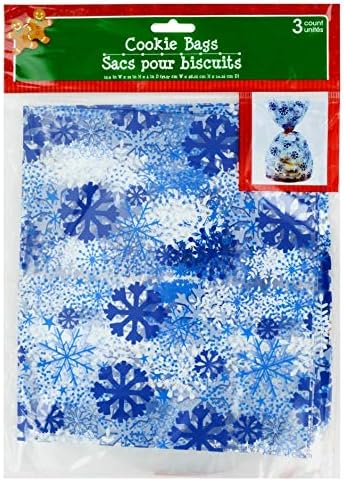 Miniatura 2 de 12 bolsas de celofán para galletas que incluyen 12 lazos de cinta