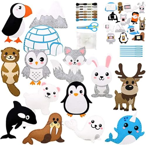 Kits de pelu para tardes en familia kit costura niños regalo cumpleaños creativo