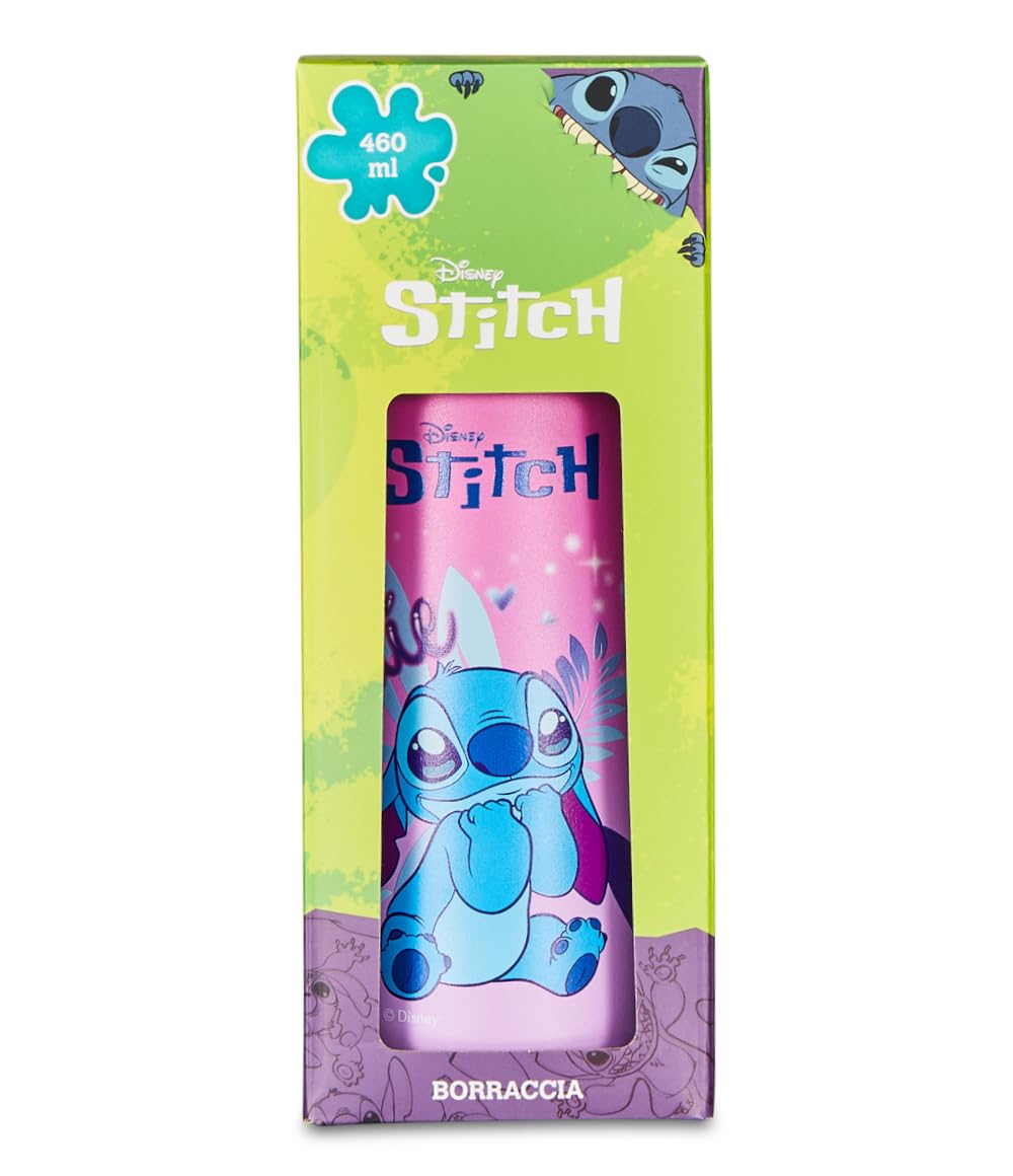 Borraccia Termica LILO & STITCH 460 ML Acciaio Inox per Bambini
