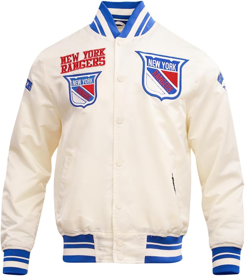 Pro Standard Mens NHL Retro Classics Satin Jacket