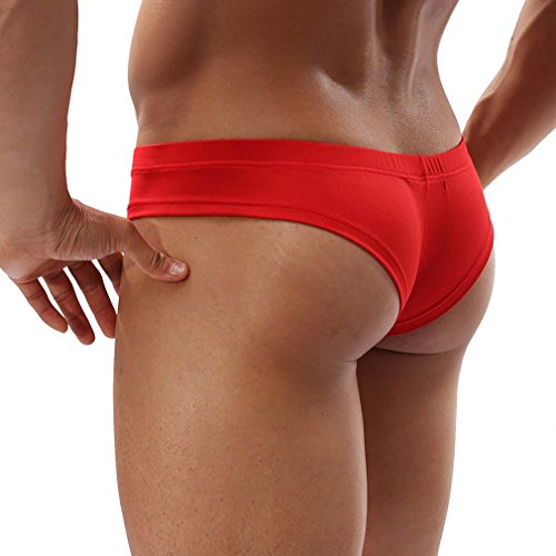 Men's Bulge Pouch Boxer Briefs Underwear Hipster Brazilian Bikini Sports Shorts3