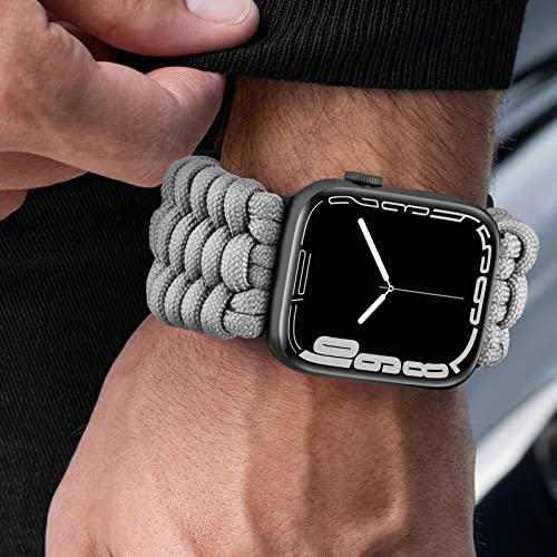 VISOOM Braided Strap Compatible with Apple Watch Straps 46mm 42mm 44mm 45mm 49mm - Image 2