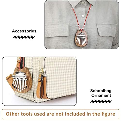 WPHGS 8 clé mini kalimba thumb piano, portable Mbira doigt piano meilleur cadeau for enfants, anniversaire, noël… - Les Beatles, Paul McCartney, John Lennon, RIngo Starr, George Harrison WPHGS 8 clé mini kalimba thumb piano, portable Mbira doigt piano meilleur cadeau for enfants, anniversaire, noël… – Image 6