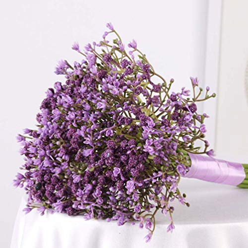 Gypsophile de fausses fleurs blanches bouquets durables haute qualité - 4