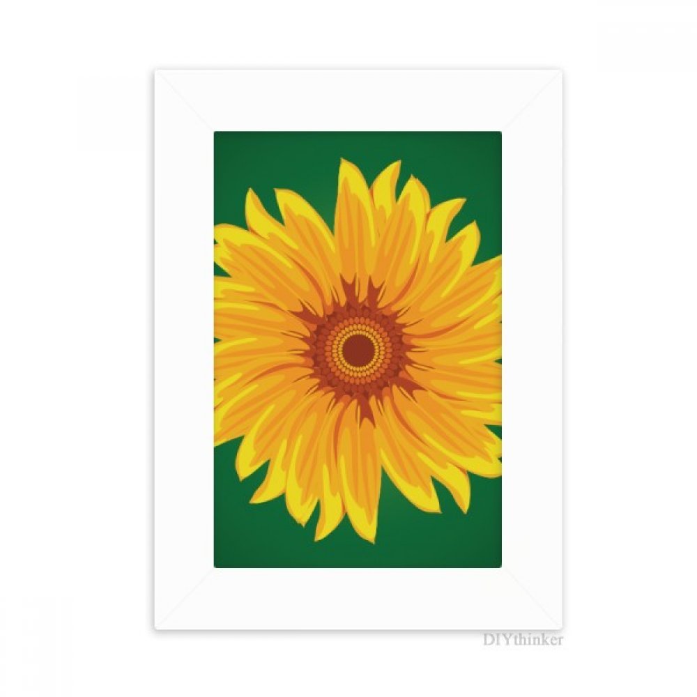 Cadre photo decoration fleur de tournesol pour un cadeau ideal