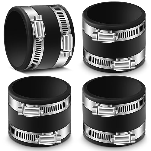Minatee Dust Control Flex Cuffs with Hose Clamps