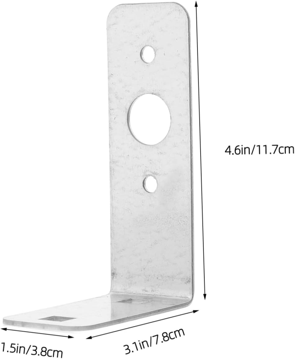 Hemoton 4pcs Shape Trailer Tail Light Bracket Mounting Bracket for Boat Trailer Lights for Hauling Equipment