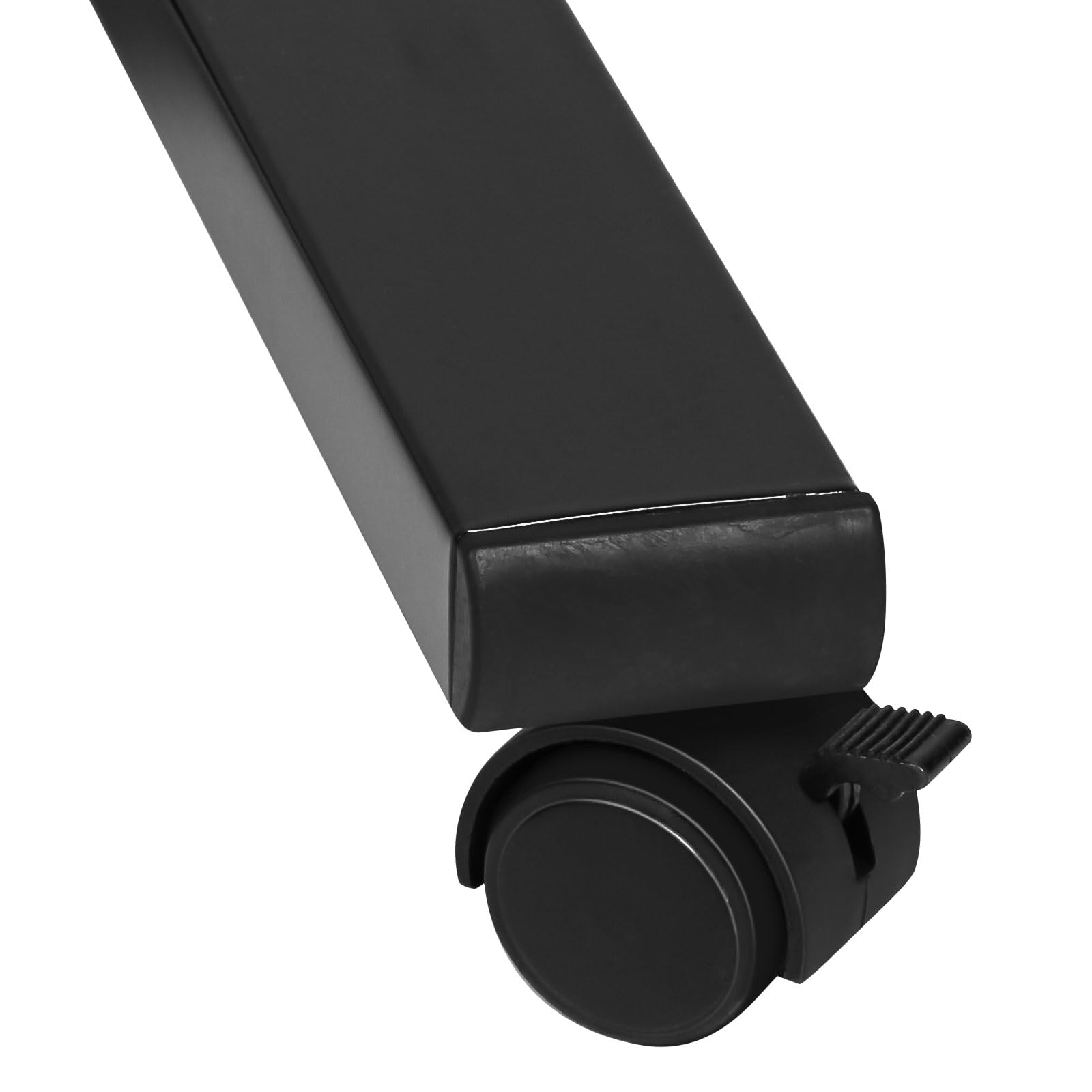 LANTUS Mesa auxiliar ajustable en altura con ruedas, para comer en la cama del sofá, para discapacitados, bandeja de comedor cama médica, tableta médica ajustable, 70 x 44 x 95 cm, color negro