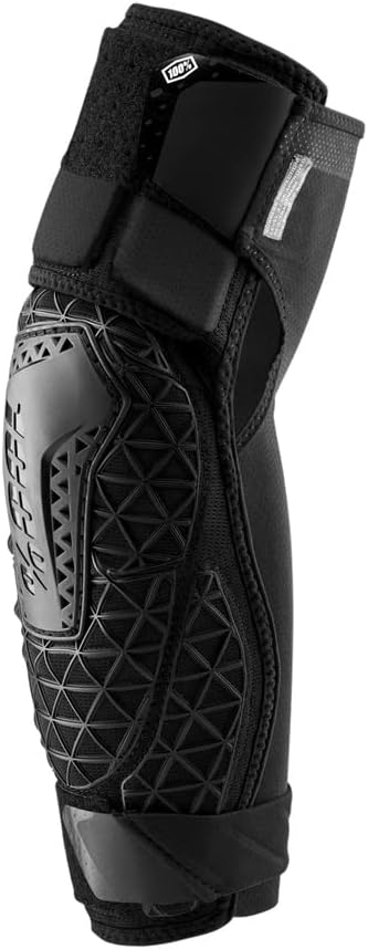 100% SURPASS Elbow Guards Grey Heather/Black XL