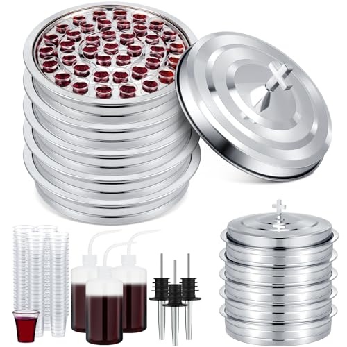 Silver 5-Set Communion Tray Kit
