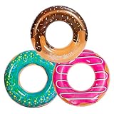 sea king helicopter twitter Packung mit 3 aufblasbaren Donut-Schwimmreifen enthält einen Erdbeer-Traum-Donut-Schwimmreifen, einen Schokolade-Glasur-Donut-Schwimmreifen und ein Sparkle-Mint-Donut-Schwimmreifen.