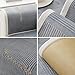 LINGKY Couch Überzug, Sofa Überzug 1/2/3/4 Sitzer L Form Sofa Cover Sofabezug Ecksofa, Sofadecken Für Sitzfläche, Sofaschoner rutschfest, Universelle Sofa Überwurf (Grau,70x70cm/Quadrat)