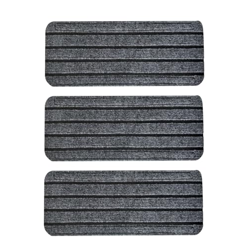 Couvre-marches lavable et antidérapant en polyester robuste pour l'extérieur - 2