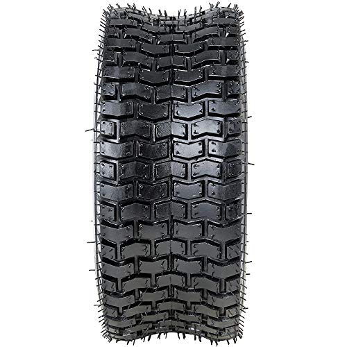image for VanAcc 15x6.00-6 Lawn Mower Turf Tires, 15x6x6 Lawn Garden Tractor Gol
