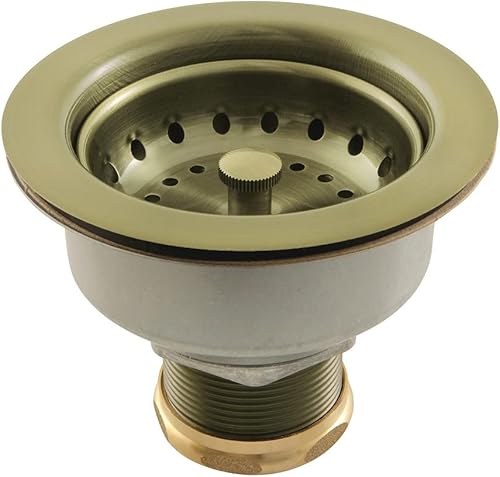 Miniatura 8 de Kingston Brass KS1270ALBS Heritage Bridge - Grifo de cocina, 8-916 pulgadas, negro mate