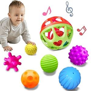 Rohsce Sensorik Bälle für Babys 7PCS