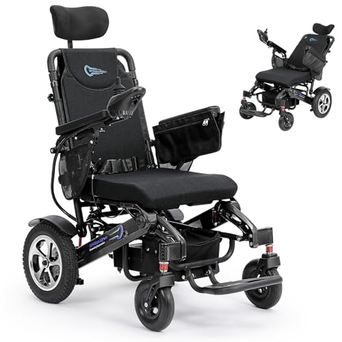 WheelWavi Reclining Electric Wheelchair 20 Miles