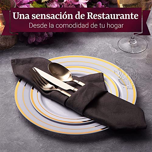 Platos Y Cubiertos, Kitchen plato desechable Marca Berry Hip (3)