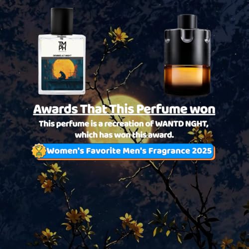 Image of TMPerfumehouse Desired at night EDP for Men | Spicy, Sweet & Long Lasting Perfume Spray | Warmspicy, Cinnamon & Fruity Fragrance | Luxury Gift for Him | TMPH | 50ml
