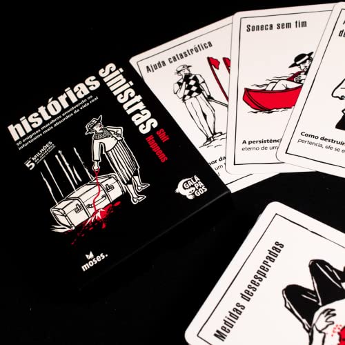 Galápagos, Histórias Sinistras: Shit Happens (Black Stories Shit Happens), Jogo de Enigmas para Amig