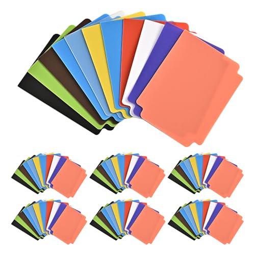 Separadores para tarjetas de intercambio almacenamiento de cartas de juego organizadores Pp reutilizables