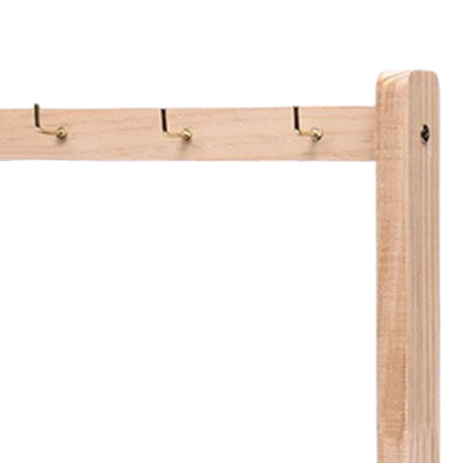 Supporto per carillon, supporto per gong, stabile, multifunzionale, porta carillon in legno, per orecchini, collane, bracciali, sala da tè
