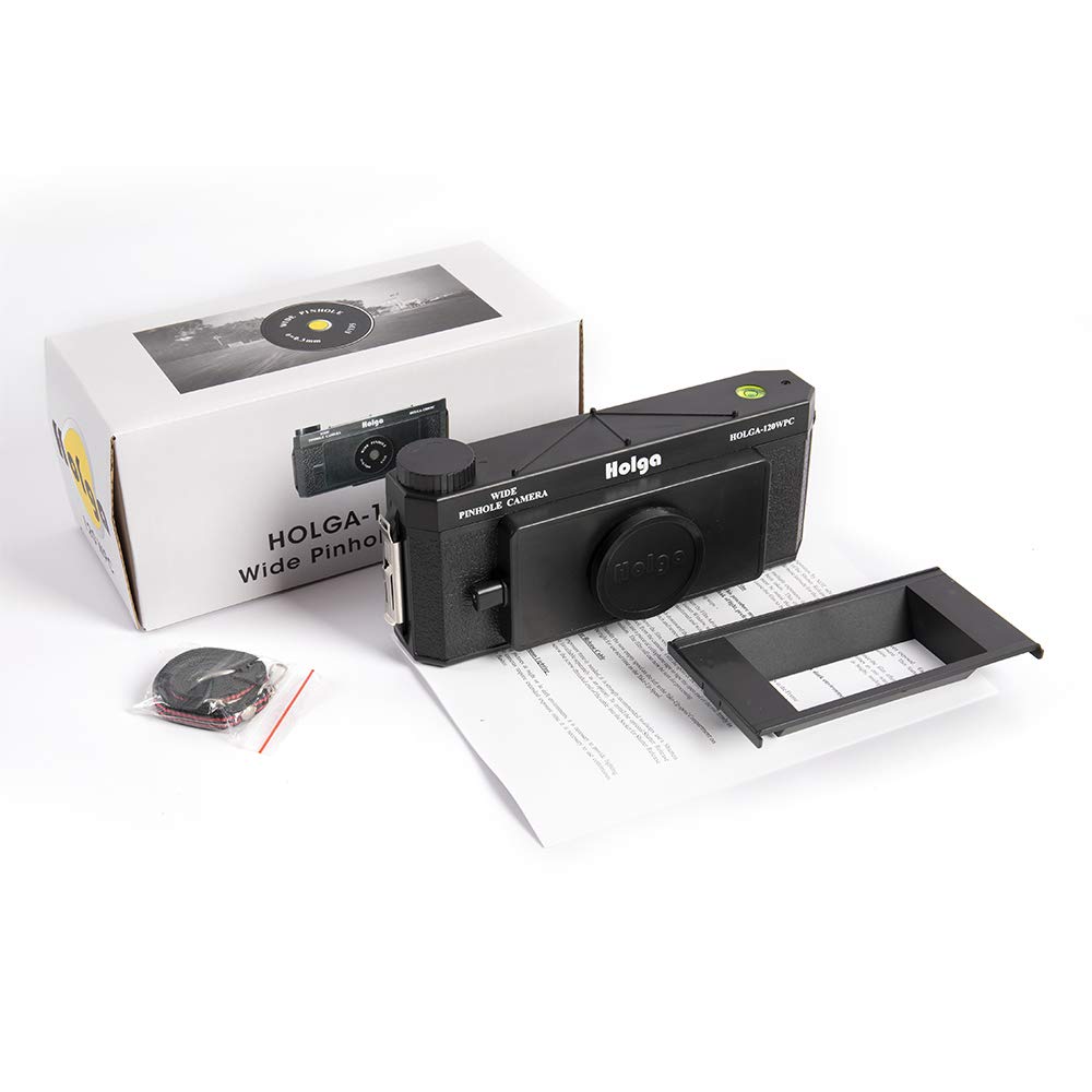 HOLGA Lomo 120 WPC Szeroki aparat otworkowy Czarny Średni