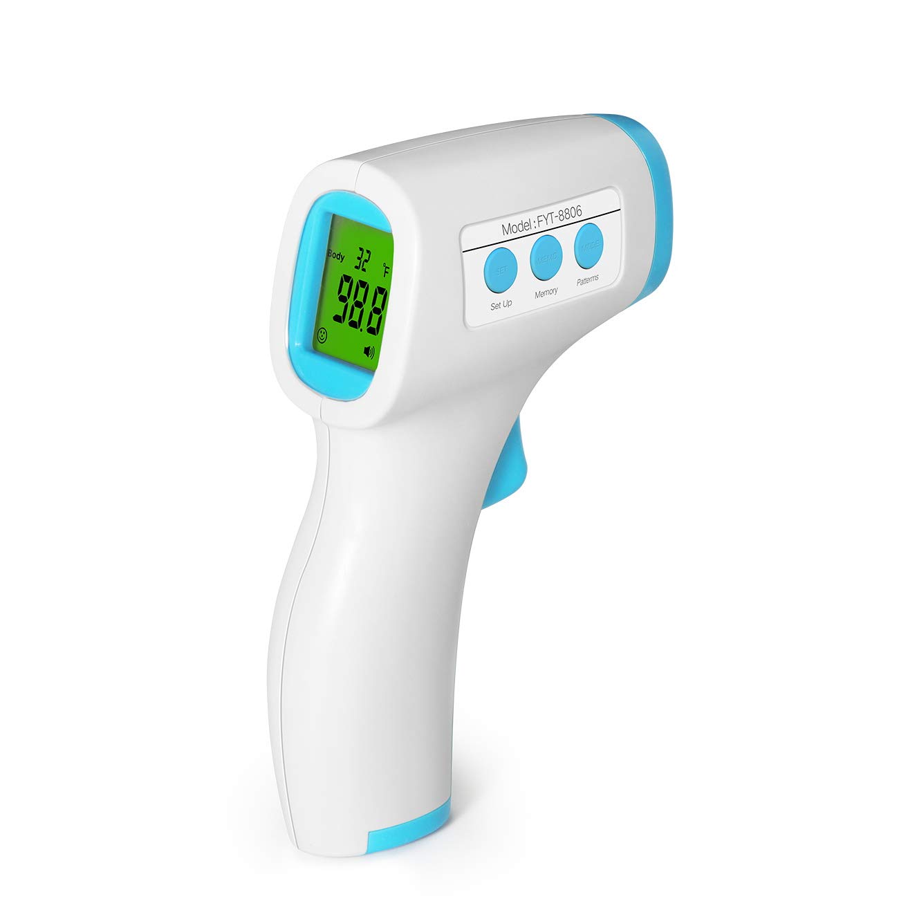 【US Stock】Infrared Forehead Thermometer for Adults – No Touch Digital Infrared Thermometer for Fever – Medical Thermometer for Babies, Children, Adults, Indoor and Outdoor Use