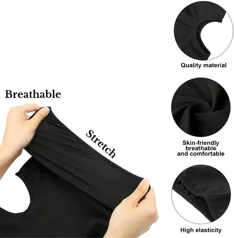 INOGIH Fresh and Breathable Balaclava Face Mask UV Protector Cooling Neck Gaiter Ski-Mask for Women and Men - Image 2