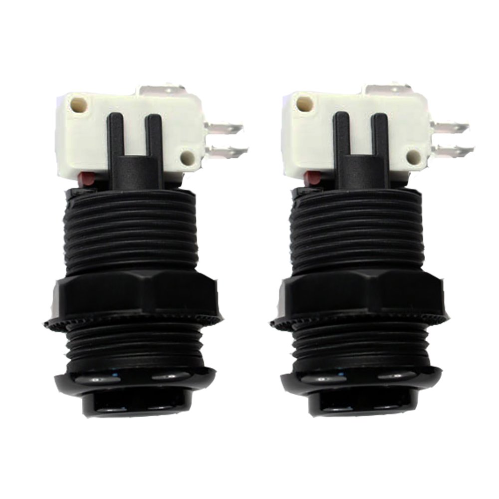 Suzo HappArcade Pushbutton - Black - Set of 2
