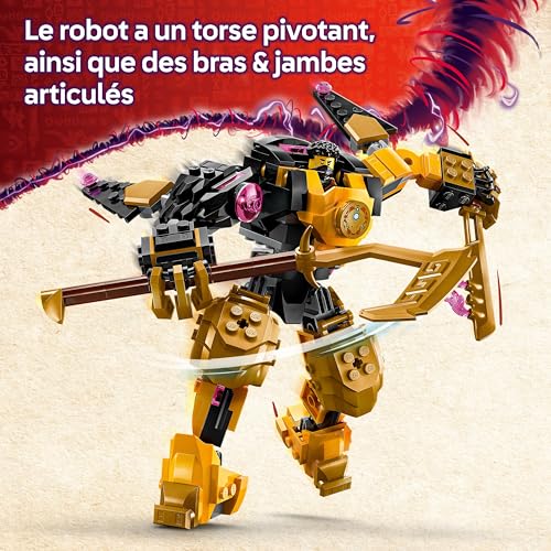 LEGO NINJAGO 71839 Le Robot De Spinjitzu d'Arin Jeu De Construction Pour Garçon Neuf - vue 10