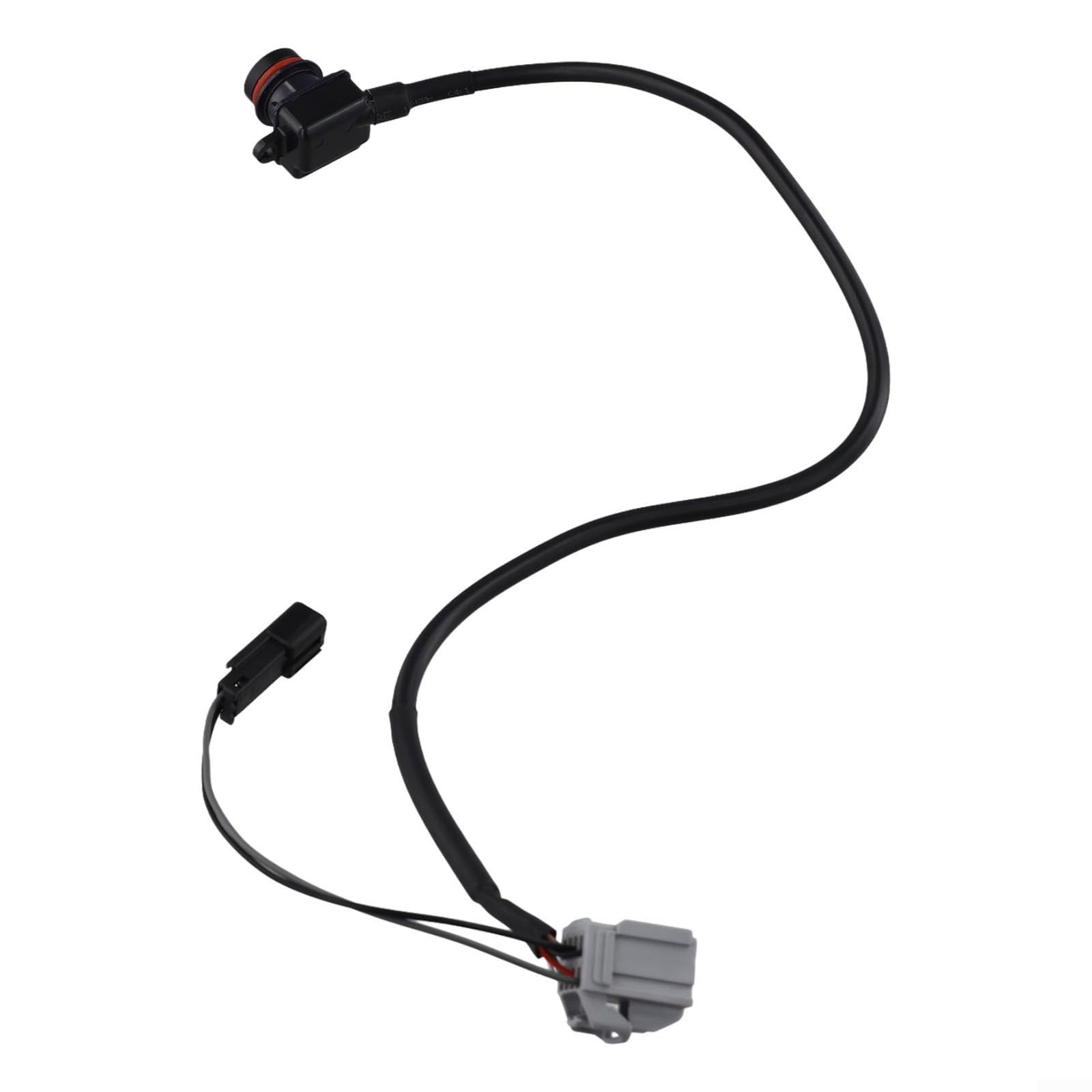 Cámara de estacionamiento de respaldo de visión trasera, para Fiat Freemont (OEM 56054858S), negro, carcasa de plástico resistente a la intemperie, visibilidad mejorada