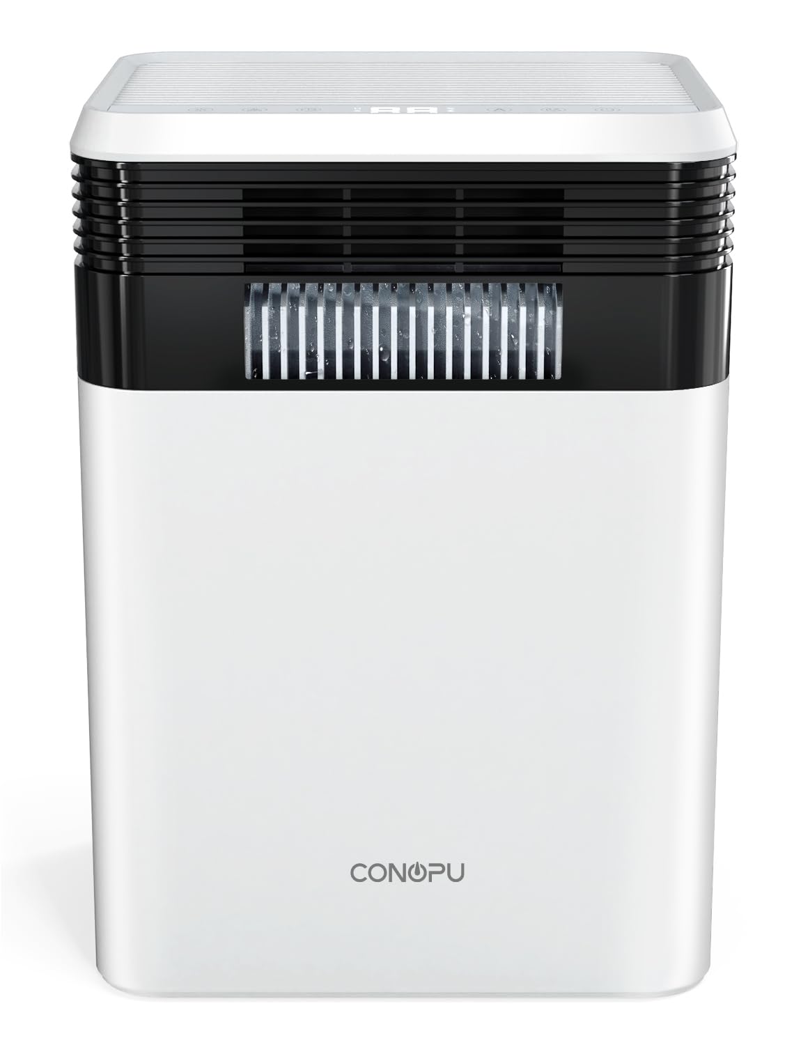 CONOPU Deumidificatore, 4 Semiconduttori, 1700ml/Giorno, Deumidificatore Casa, 3 Modalità Intelligenti e LED Tempo Reale, Sbrinamento Automatico, Silenzioso a 33 dB, 24 Ore Timer