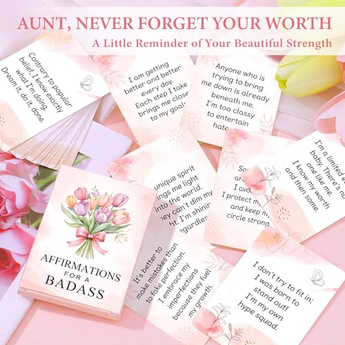 Image of Aunt Gifts for Women Best Auntie Gift Ideas Great Aunt Birthday Gifts for Aunts from Nephew Niece Kids Funny Best Aunts Ever Gift Set Cool Favorite Auntie Club Presents for Women Who Have Everything