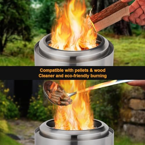 AmazStove tabletop fire pit travel decision path
