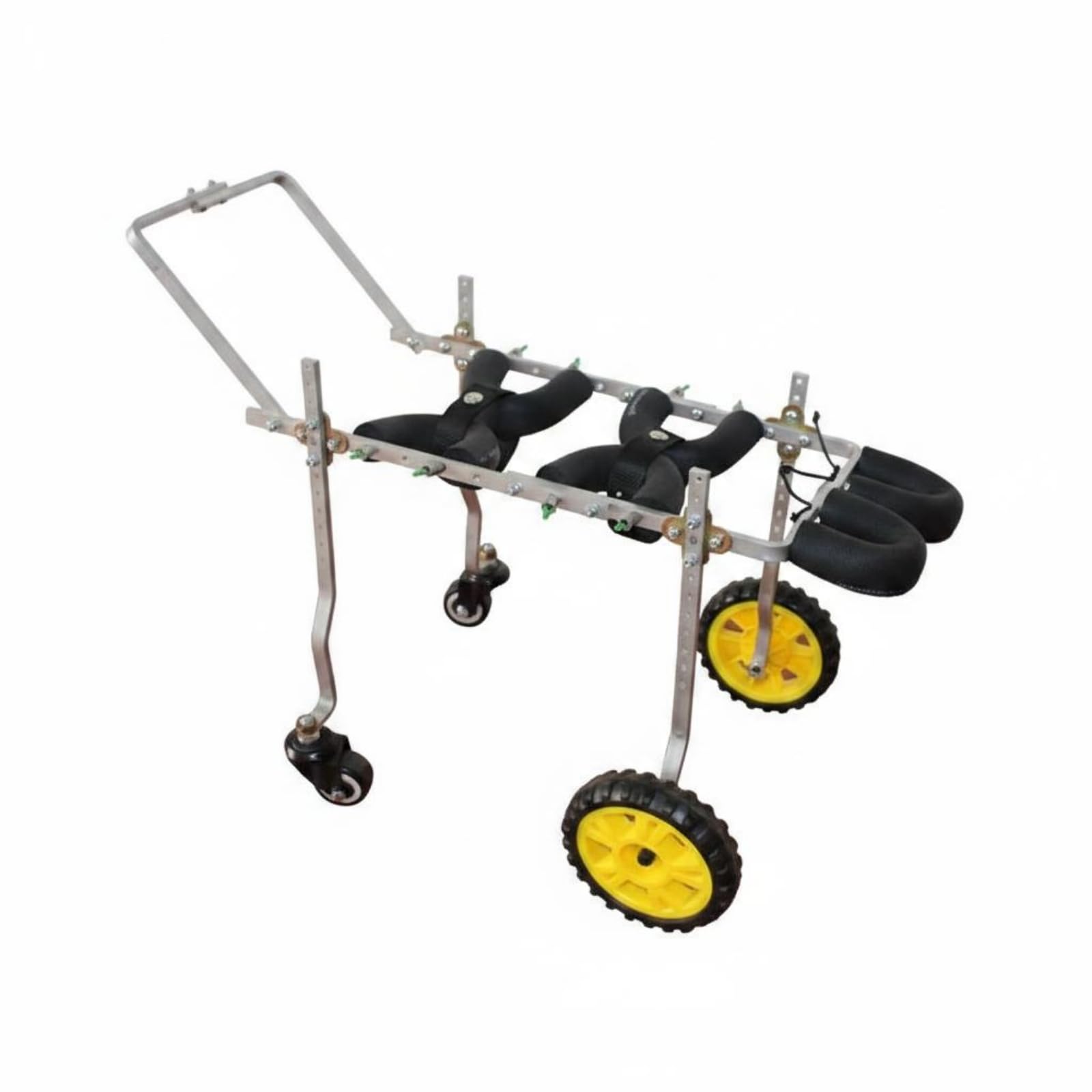 Four Wheel Dog Wheelchair Easy to Move Rear Leg Support Dog Wheelchair Lightweight Frame for Rehabilitation, Xs-image-26