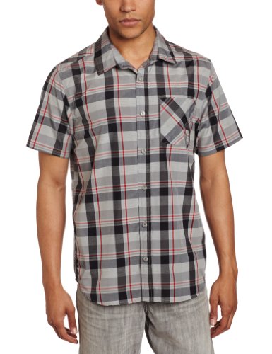 Rusty Men's Silver Spoon Shirt, Grey, Small