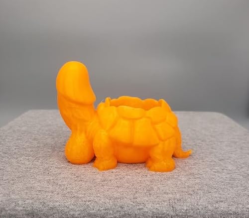 Christmas Decor 2'' Plant Pots, Turtle Dick Planter - Gag Gift, Bachelorette Gift, Penis Statute, Dick, Stocking Stuffer, Dirty Santa, Turtle Figurine, Succulent (Neon Yellow) (A1) #TOP1