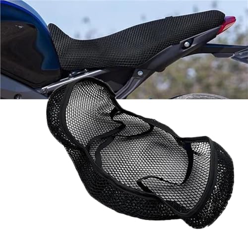 Sitzpolsterbezug Motorradzubehör Netz-Sitzbezug Für Yamaha MT-09 SP MT09 2021 2022 2023 Stoff